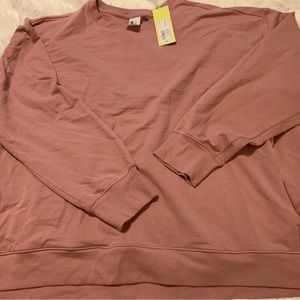 All in motion blush woman’s 3x sweatshirt NWT